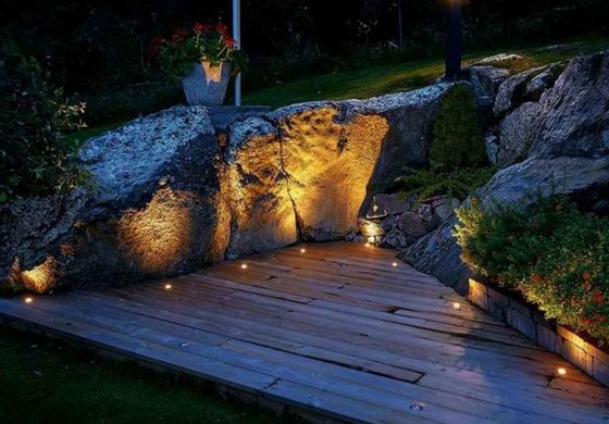 12V / 24V LED Inground Light 3W In Ground Yard Lights Cover Lamp Body